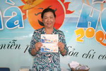 Ngày 10/06/2009: Chúc mừng du khách Nguyễn Thị Lê Hậu đã may mắn trúng thưởng 02 tour du lịch miễn phí cùng Vietravel 